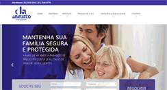 Desktop Screenshot of aninseto.com.br